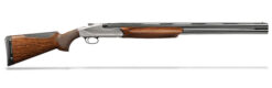 Benelli 828 U 20 gauge 28" AA-Grade Satin Walnut Engraved Nickel Receiver O/U Shotgun 10741